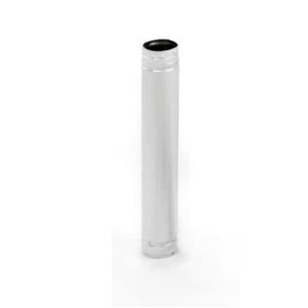 Integra Miltex M & G Duravent 3PVP-60 3 Inch x 60 Inch Pelletvent Pro Pipe Galvalume Outer And 304-alloy Inner Walls 25433 - main